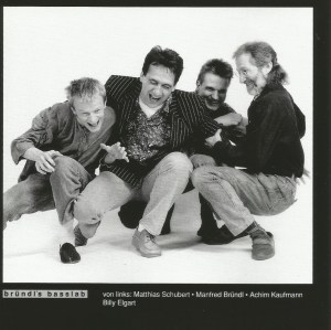 Bründl's Basslab with Manfred Bründl, Matthias Schubert, Achim Kaufmann and Billy Elgart - Aisha (1991) CD booklet