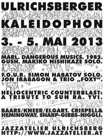 Ulrichsberger Kaleidophon 2013 concert poster