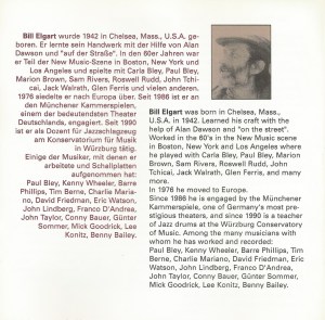 Vlatko Kucan Quartet + Tomasz Stanko – Live At Palo-Palo (1998) CD booklet