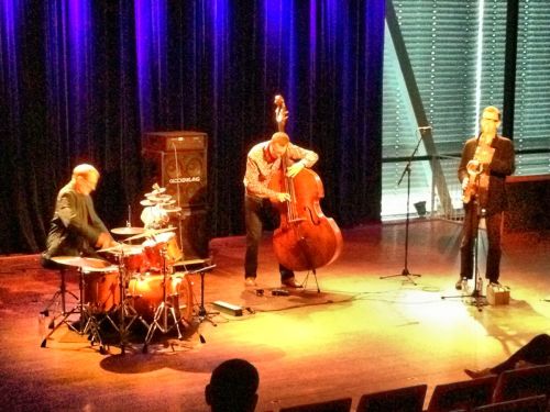 Bill Elgart, Meinrad Kneer, and Ab Baars (photo from Jeff Kaiser.com)