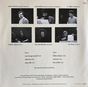 Kenny Wheeler – Around 6 (1980) ECM Records back