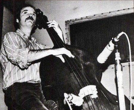 Kent Carter in the early 1980s from the Masahiko Togashi Trio's Spiritual Moments (1981) Paddle Wheel LP insert (found on inconstant sol)