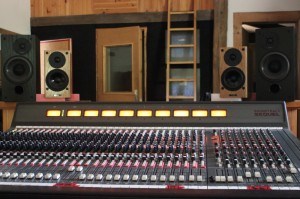 recording equipment at Studio Juillaguet