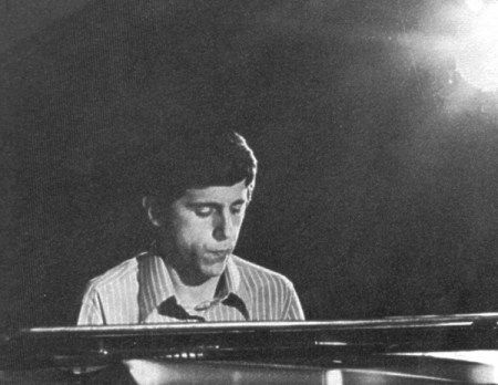 Franco D'Andrea in the 1960s (photo from Discogs)