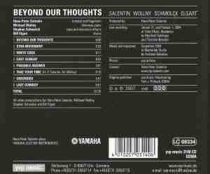 Hans-Peter Salentin – Michael Wollny – Stephan Schmolck – Bill Elgart – Beyond Our Thoughts (2009) YVP Music back