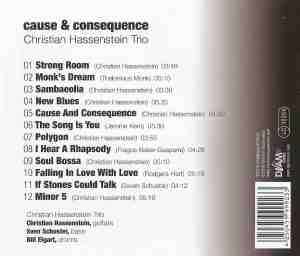 Christian Hassenstein Trio - Cause & Consequence (2017) DJAMtones back