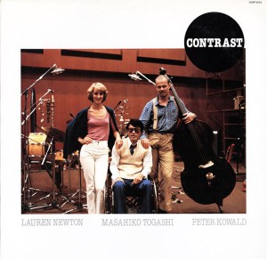 Masahiko Togashi - Lauren Newton - Peter Kowald - Contrast (1983) Paddle Wheel cover