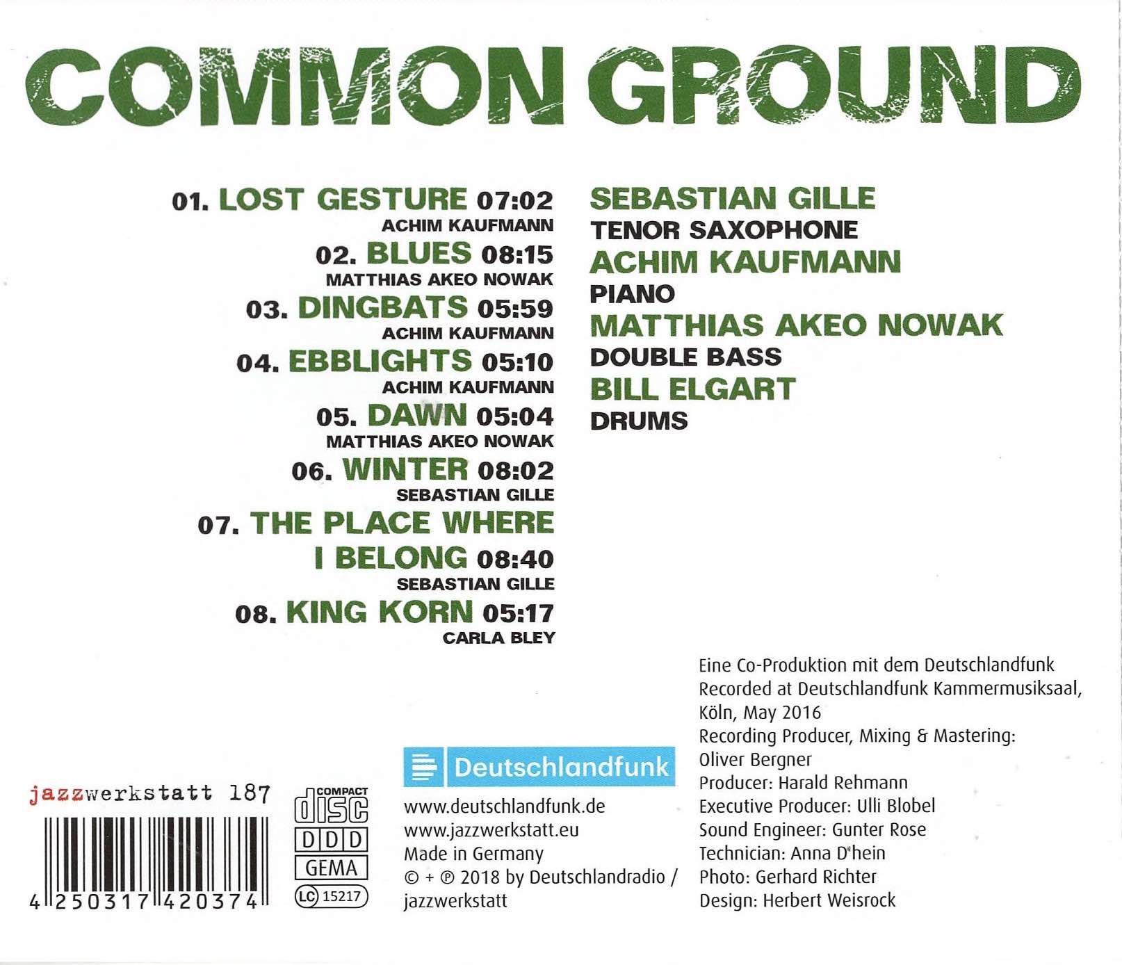 Bill's Blue Note – feat. drummer Bill Elgart and friends